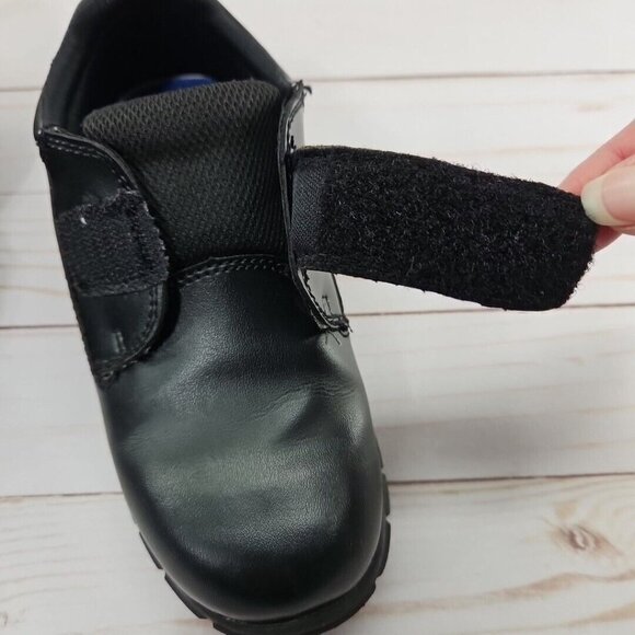 Smart Fit‎ Black Toddler Boys Dress Shoe Size 12.5 Strap Skid Resistant - Picture 2 of 11